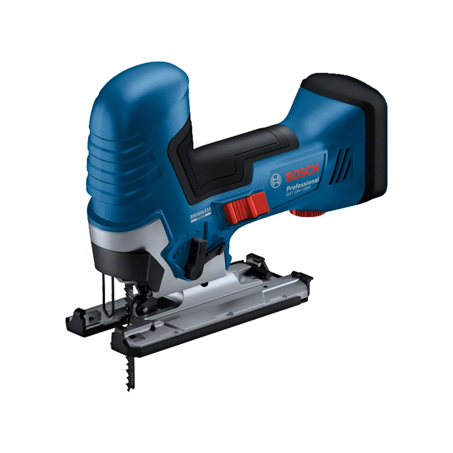 Bosch GST 18V-125 S 18V Professional Cordless Brushless Jigsaw With L-Box - 06015B2000 2 Bosch GST 18V-125 S 18V Professional Cordless Brushless Jigsaw With L-Box - 06015B2000 - Image 2