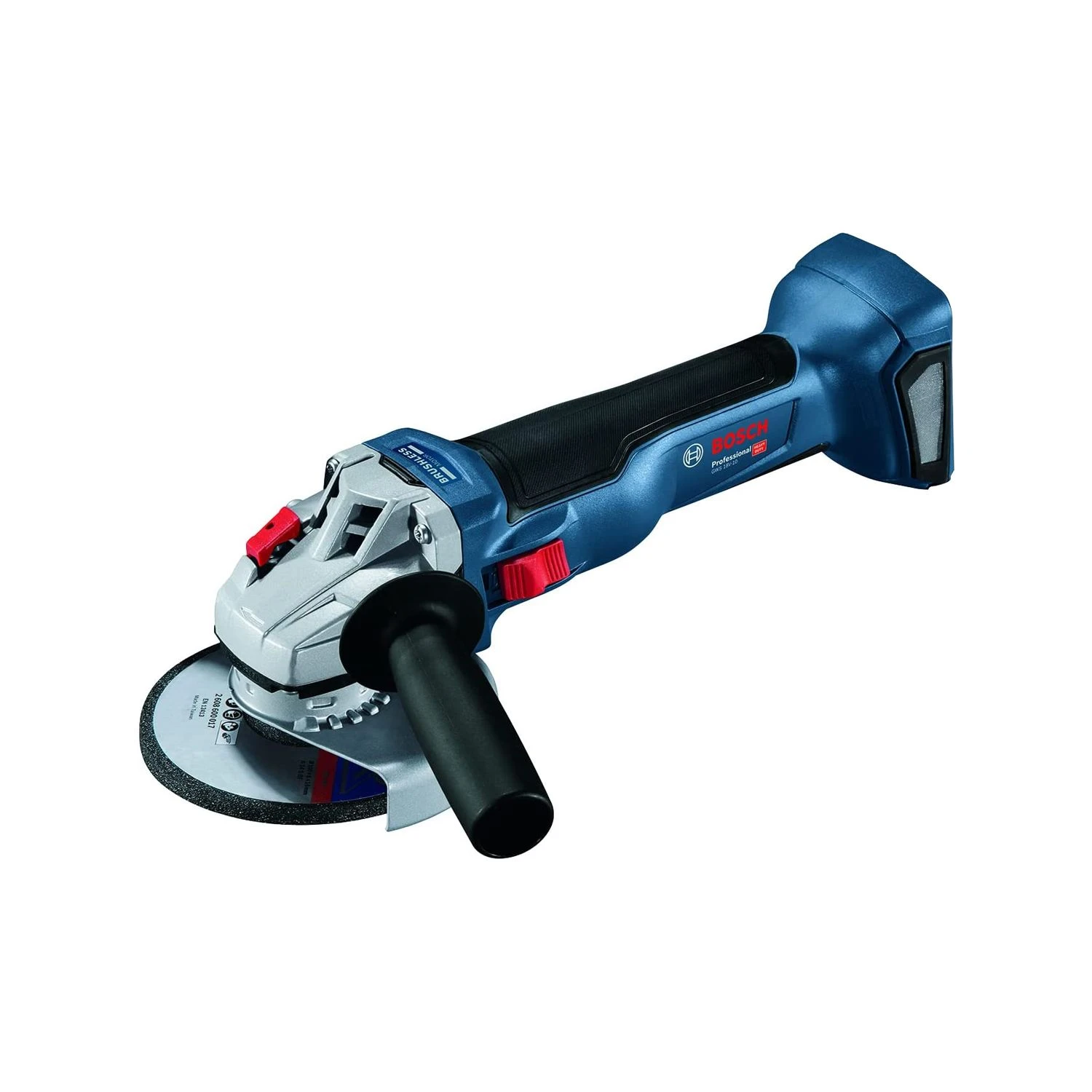 Bosch GWS 18V-10 Cordless Brushless 115mm Angle Grinder Bare Unit - 06019J4000 1 Bosch GWS 18V-10 Cordless Brushless 115mm Angle Grinder Bare Unit - 06019J4000
