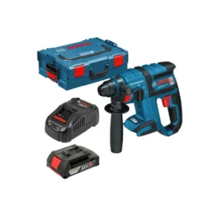BOSCH GBH18V-EC Brushless SDS+ 1x2Ah Battery, Charger & Case