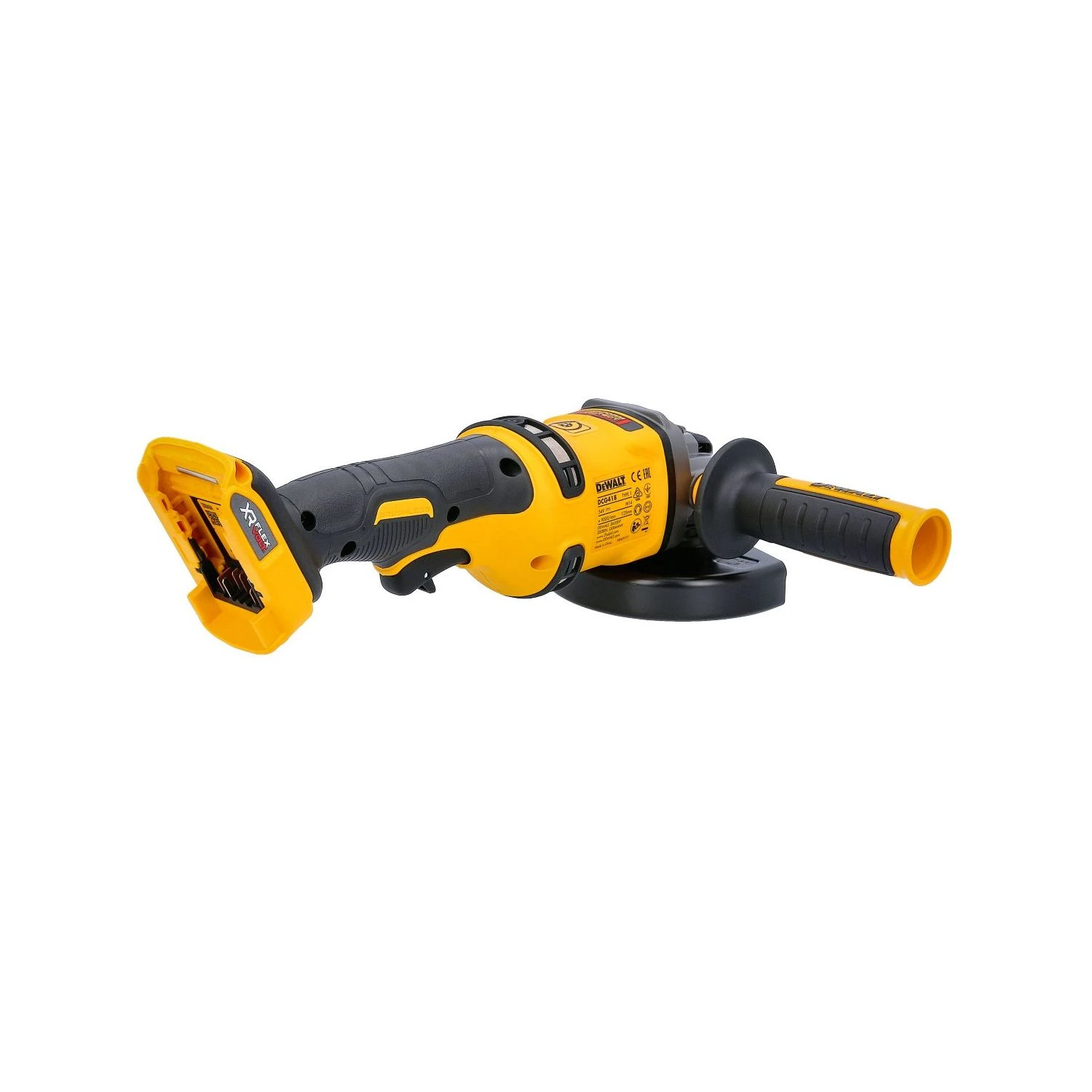 DeWalt DCG418N 54V XR Cordless Brushless FlexVolt 125mm Angle Grinder Bare Unit 4 DeWalt DCG418N 54V XR Cordless Brushless FlexVolt 125mm Angle Grinder Bare Unit - Image 4