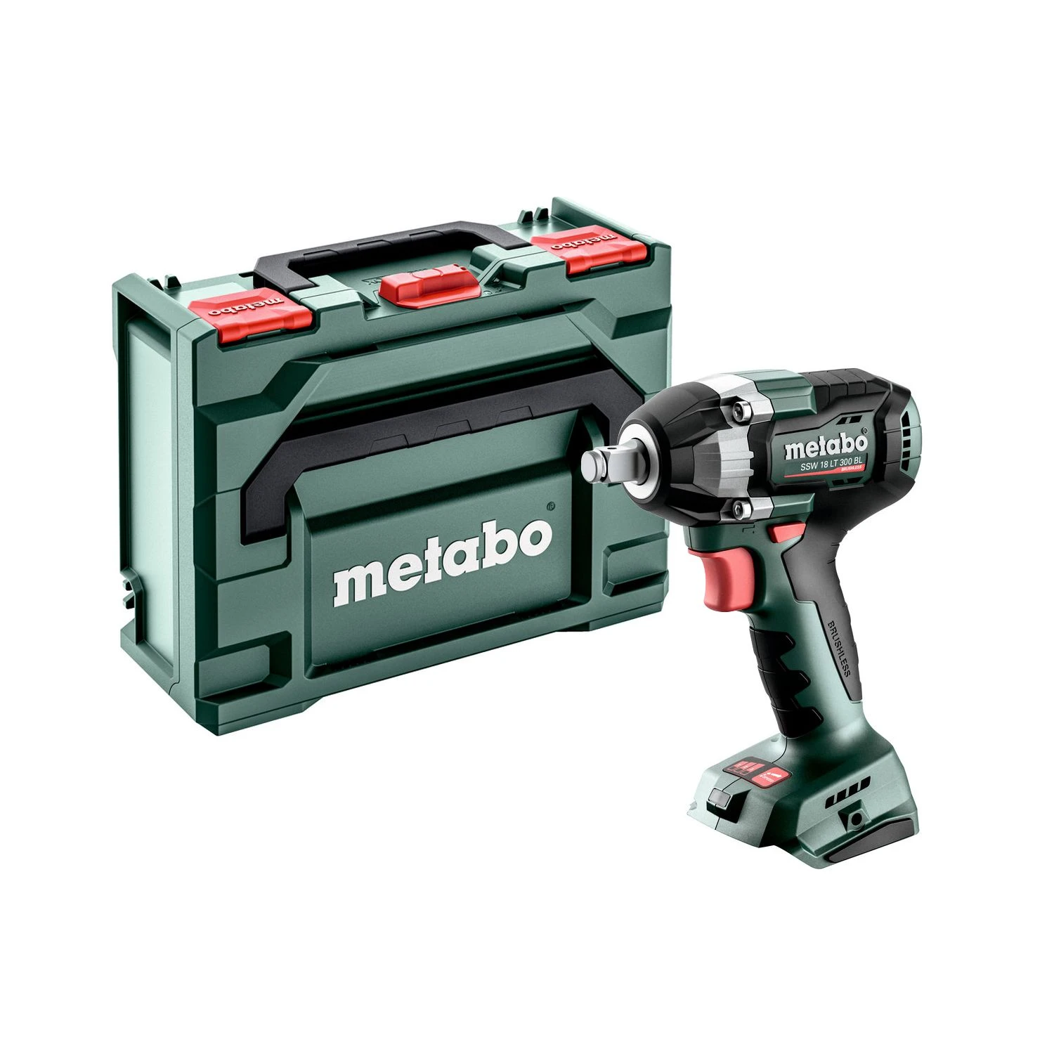 Metabo SSW 18 LT 300 BL 18V Cordless Brushless 1/2" Impact Wrench With MetaBOX - 602398840 1 Metabo SSW 18 LT 300 BL 18V Cordless Brushless 1/2" Impact Wrench With MetaBOX - 602398840