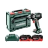 Metabo SSW 18 LT 300 BL 18V Cordless Brushless 1/2" Impact Wrench With 2 X 5.5Ah Batteries, Charger & MetaBox