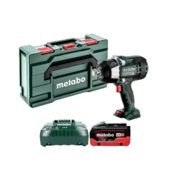Metabo SSW 18 LTX 1750 BL 18V Cordless Brushless 3/4" Impact Wrench With 1 X 5.5Ah Battery, Charger & MetaBox