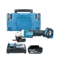 Makita DGA469 18V X-Lock Brushless 115mm Angle Grinder With 1 X 3.0Ah Battery, Charger & Case
