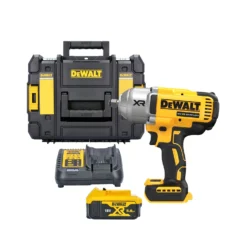 DeWalt DCF900 18V XR Cordless Brushless 1/2" High Torque Impact Wrench With 1 X 5.0Ah Battery, Charger & TSTAK II Case