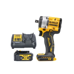 DeWalt DCF921 18V XR Cordless Brushless 1/2" Hog Ring Impact Wrench With 1 X 4.0Ah Battery & Charger