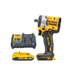 DeWalt DCF921 18V XR Cordless Brushless 1/2" Hog Ring Impact Wrench With 1 X 2.0Ah Battery & Charger