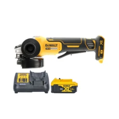 DeWalt DCG406 18V XR 5 Inch / 125mm Brushless Angle Grinder With 1 X 5.0Ah Battery & Charger