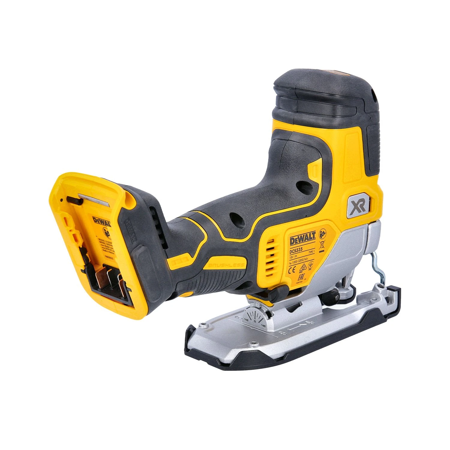 DeWalt DCS335 18V XR Cordless Brushless Body Grip Jigsaw With 1 X 5.0Ah Battery, Charger & DWST1-70703 TStak Case 5 DeWalt DCS335 18V XR Cordless Brushless Body Grip Jigsaw With 1 X 5.0Ah Battery, Charger & DWST1-70703 TStak Case - Image 5
