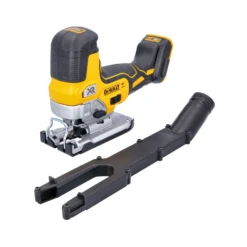 DeWalt DCS335 18V XR Cordless Brushless Body Grip Jigsaw With 2 X 4.0Ah Batteries, Charger & DWST1-70703 TStak Case -Home Tools dcs335n xj 12 15