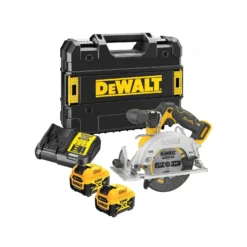 DeWalt DCS512P2-GB 12V XR Brushless Cordless Circular Saw With 2 X 5.0Ah Batteries, Charger & Case