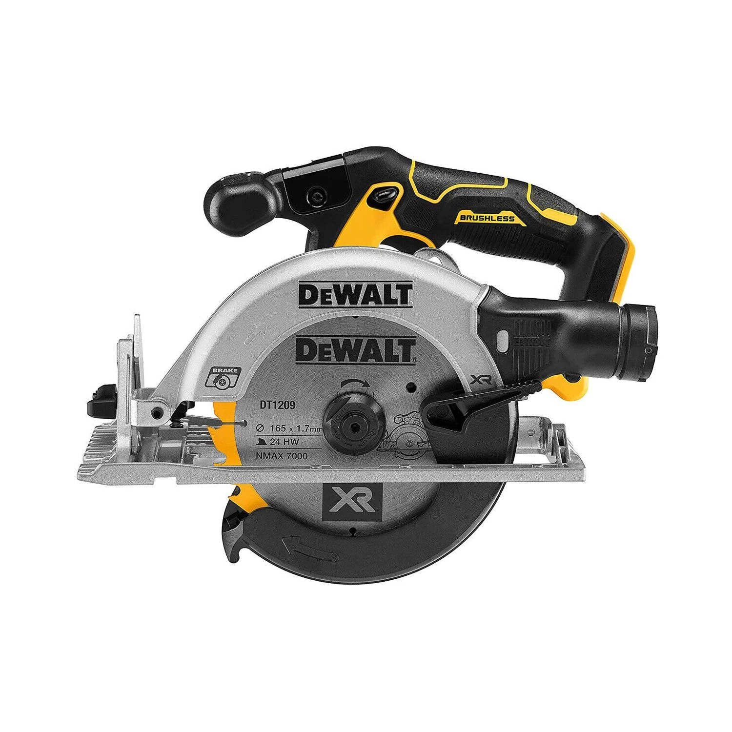 DeWalt DCS565 18V XR Cordless Brushless 165mm Circular Saw With 1 X 5.0Ah Battery, Charger & TSTAK VI Case 2 DeWalt DCS565 18V XR Cordless Brushless 165mm Circular Saw With 1 X 5.0Ah Battery, Charger & TSTAK VI Case - Image 2