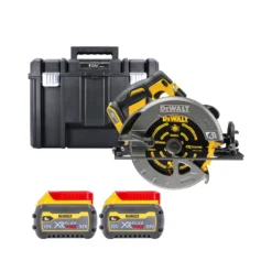 DeWalt DCS579 54V XR Cordless Brushless FlexVolt 190mm Circular Saw With 2 X 6.0Ah Batteries & TSTAK Case