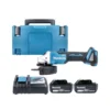 Makita DGA504 18V Cordless Brushless 125mm Angle Grinder With 2 X 5.0Ah Batteries, Charger & Case