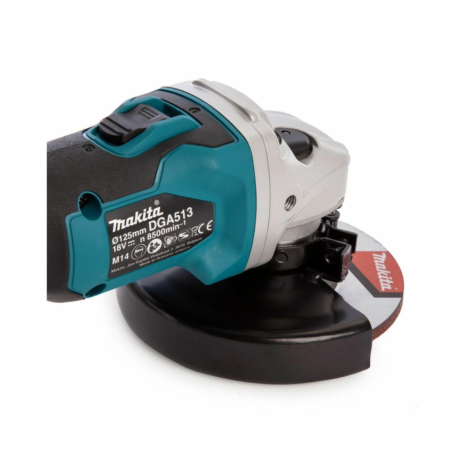 Makita DGA513Z 18V LXT Cordless Brushless 125mm Angle Grinder Bare Unit 3 Makita DGA513Z 18V LXT Cordless Brushless 125mm Angle Grinder Bare Unit - Image 3