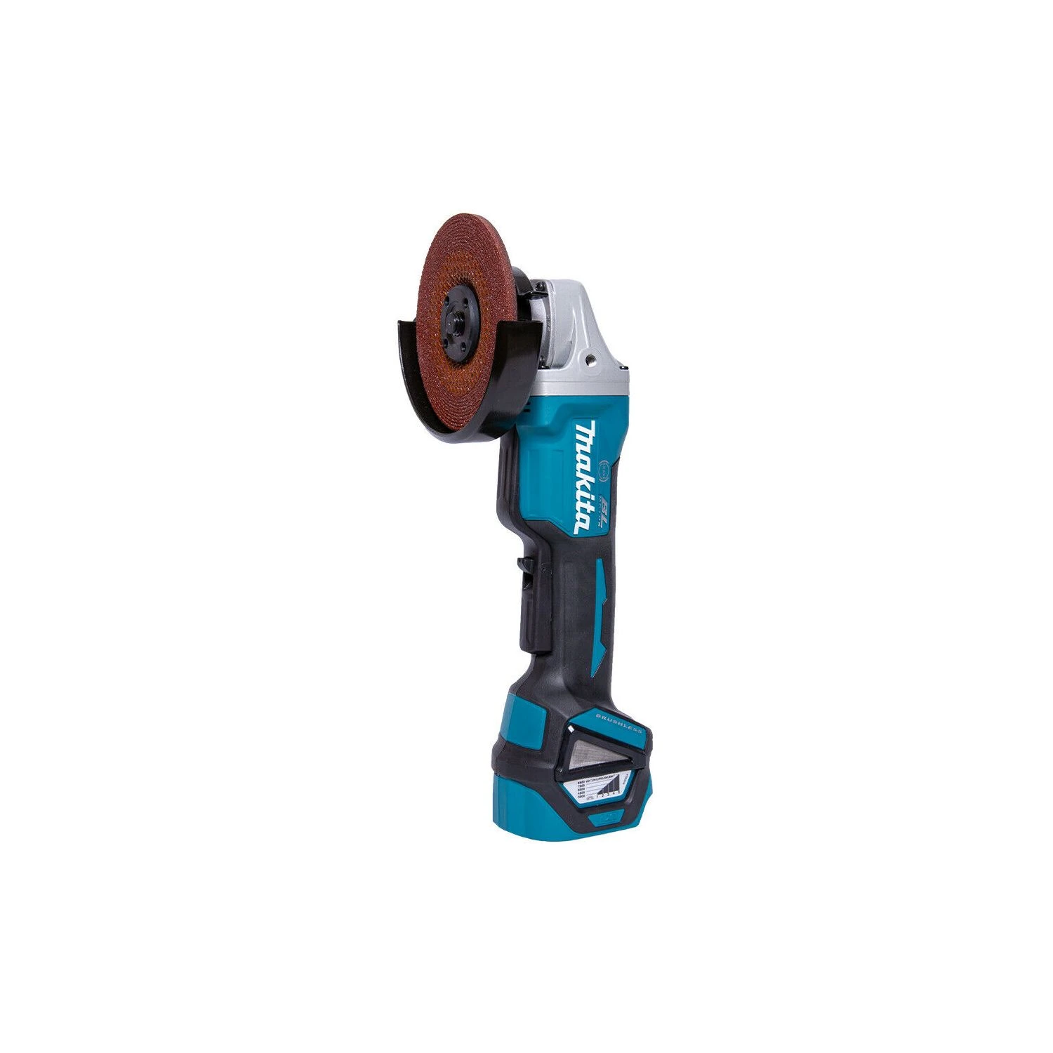 Makita DGA517 18V BL Grinder + 1 X 5.0Ah Battery 4 Makita DGA517 18V BL Grinder + 1 X 5.0Ah Battery - Image 4