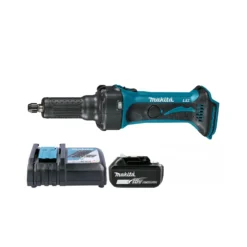 Makita DGD800 18V LXT Long-Nose Die Grinder With 1 X 5.0Ah Battery & Charger