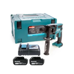 Makita DHR165 18V LXT SDS+ Rotary Hammer Drill With 2 X 5.0Ah Batteries, Charger & Case