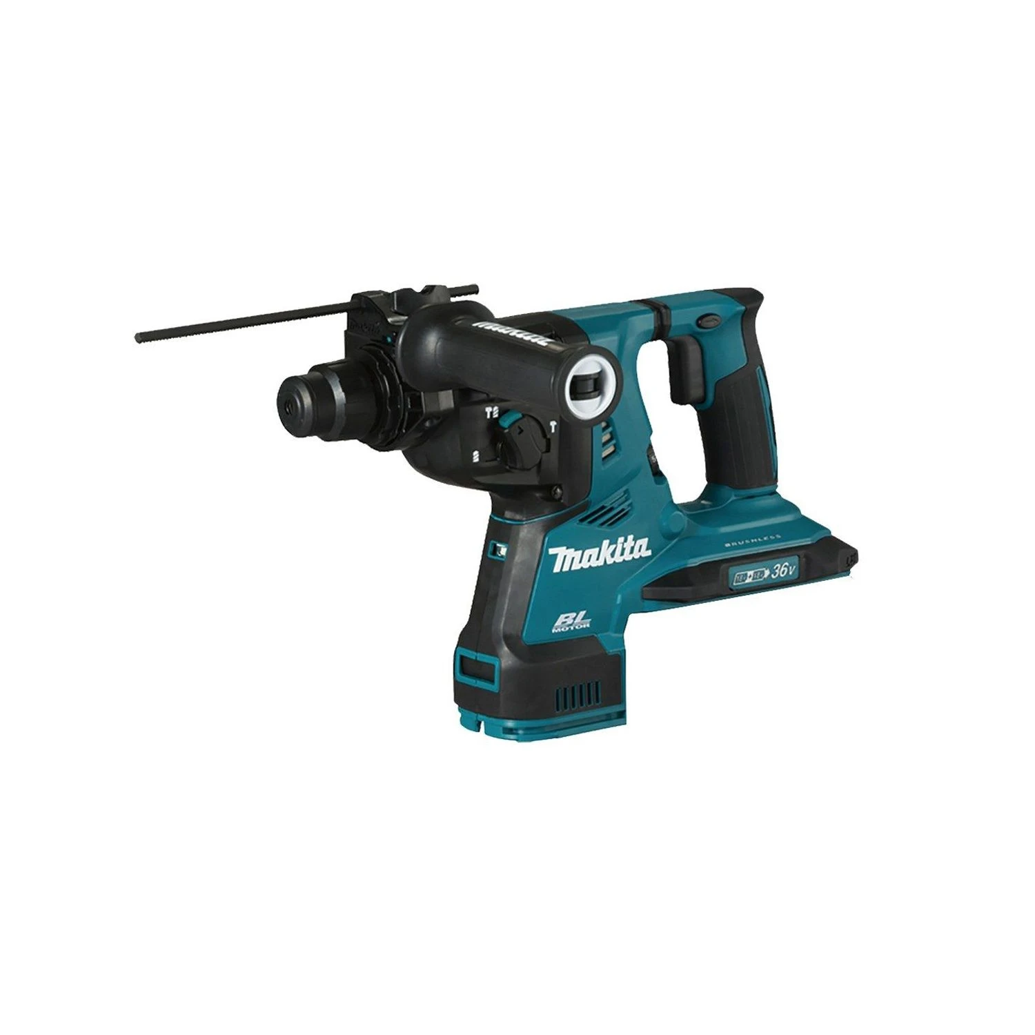 Makita DHR280ZWJ 18V LXT Cordless Brushless SDS Plus Rotary Hammer Drill With Dust Extraction & Case 3 Makita DHR280ZWJ 18V LXT Cordless Brushless SDS Plus Rotary Hammer Drill With Dust Extraction & Case - Image 3
