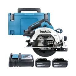 Makita DHS660 18V LXT Cordless Brushless 165mm Left Handed Circular Saw With 2 X 5.0Ah Batteries, Charger & Case