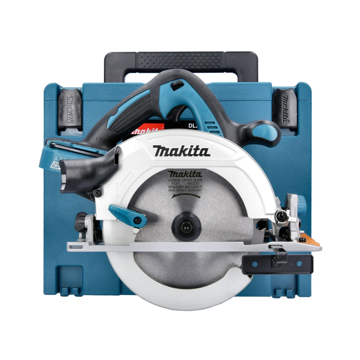 Makita DHS710ZJ 18V / 36V Cordless 190mm Circular Saw In Makpac Type 4 Case 1 Makita DHS710ZJ 18V / 36V Cordless 190mm Circular Saw In Makpac Type 4 Case
