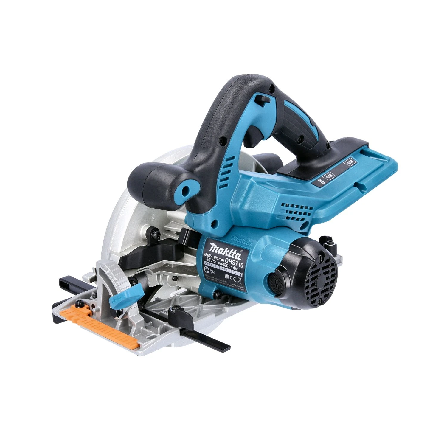 Makita DHS710ZJ 18V / 36V Cordless 190mm Circular Saw With 2 X 4.0Ah Batteries, Charger In Case 5 Makita DHS710ZJ 18V / 36V Cordless 190mm Circular Saw With 2 X 4.0Ah Batteries, Charger In Case - Image 5