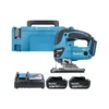 Makita DJV180RTJ 18V LXT Cordless Jigsaw With 2 X 5.0Ah Batteries, Charger & Case