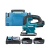 Makita DJV184 18V LXT Cordless Brushless Top Handle Jigsaw With 2 X 5.0Ah Batteries, Charger & Case