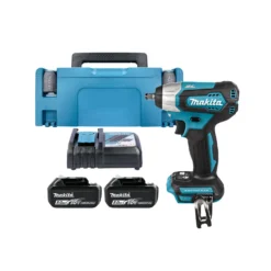 Makita DTW180RTJ 18V LXT Cordless Brushless 3/8" Impact Wrench With 2 X 5.0Ah Batteries, Charger & Case