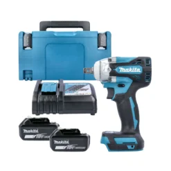 Makita DTW300 18V LXT 1/2" Brushless Impact Wrench With 2 X 5.0Ah Batteries, Charger & Case
