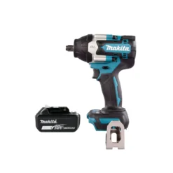 Makita DTW700 18V LXT Cordless Brushless 1/2" Impact Wrench With 1 X 5.0Ah Battery
