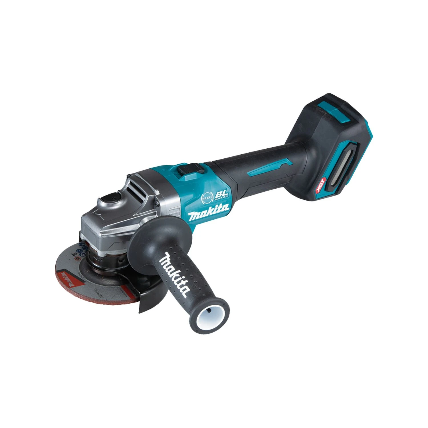 Makita GA004GD201 40Vmax XGT Cordless Brushless 115mm Angle Grinder With 2 X 2.5Ah Batteries, Charger & Case 2 Makita GA004GD201 40Vmax XGT Cordless Brushless 115mm Angle Grinder With 2 X 2.5Ah Batteries, Charger & Case - Image 2