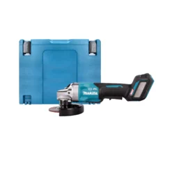 Makita GA029GZ01 40Vmax XGT Cordless Brushless 125mm Paddle Switch Angle Grinder With Carry Case