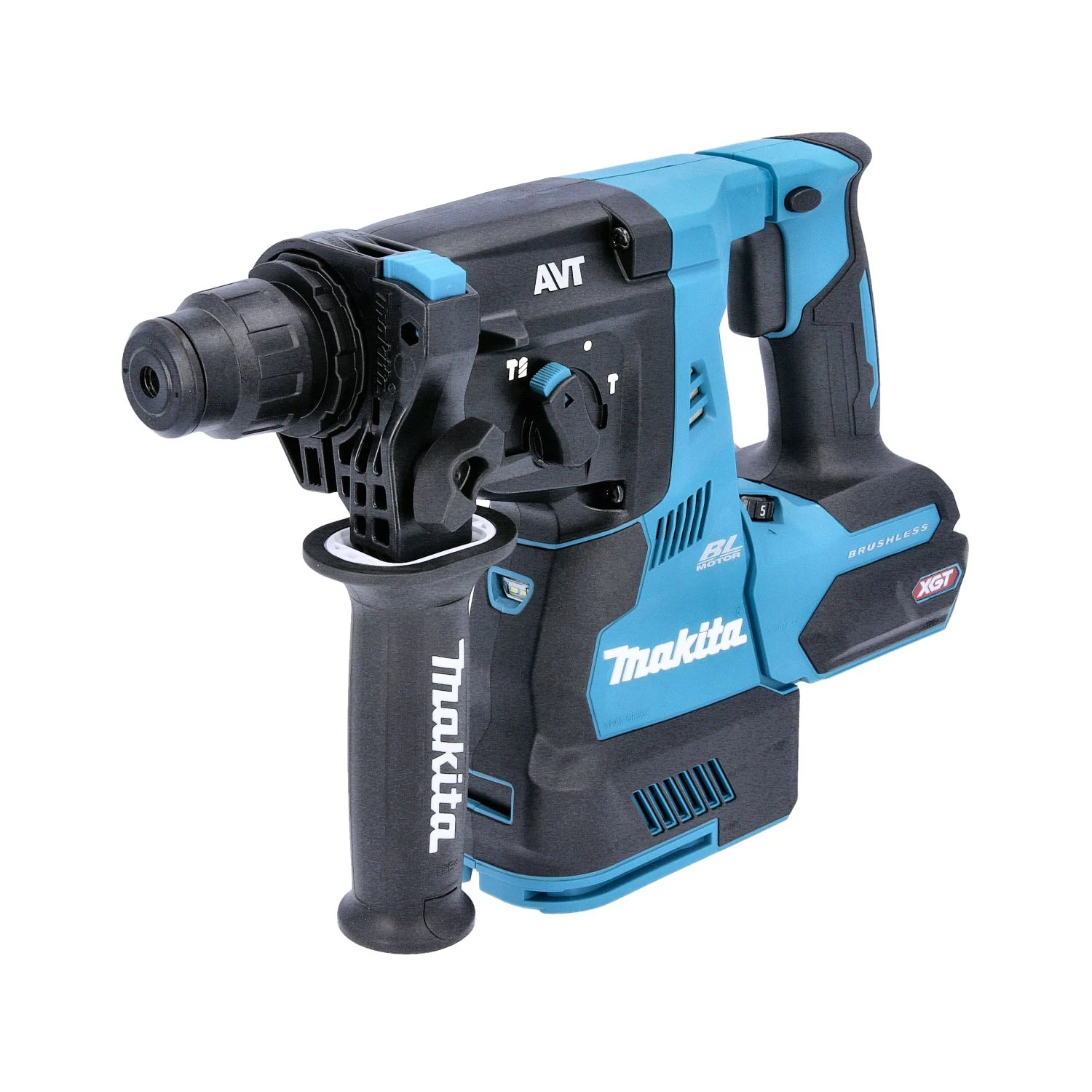 Makita HR003GD201 40Vmax XGT 28mm Cordless Brushless SDS Plus Rotary Hammer Drill With 2 X 2.5Ah Batteries, Charger & Case 2 Makita HR003GD201 40Vmax XGT 28mm Cordless Brushless SDS Plus Rotary Hammer Drill With 2 X 2.5Ah Batteries, Charger & Case - Image 2