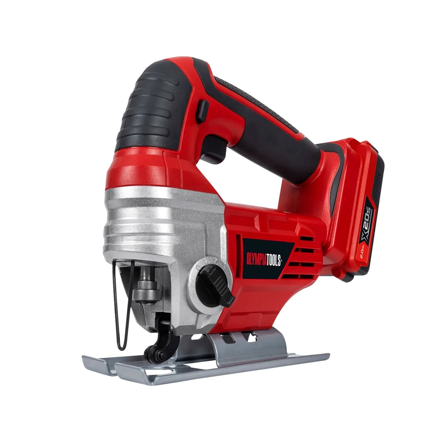 Olympia OLPX20SJS1 20V Cordless Jigsaw With 1 X 2.0Ah Battery, Charger & Vacuum Cleaner Adaptor 2 Olympia OLPX20SJS1 20V Cordless Jigsaw With 1 X 2.0Ah Battery, Charger & Vacuum Cleaner Adaptor - Image 2