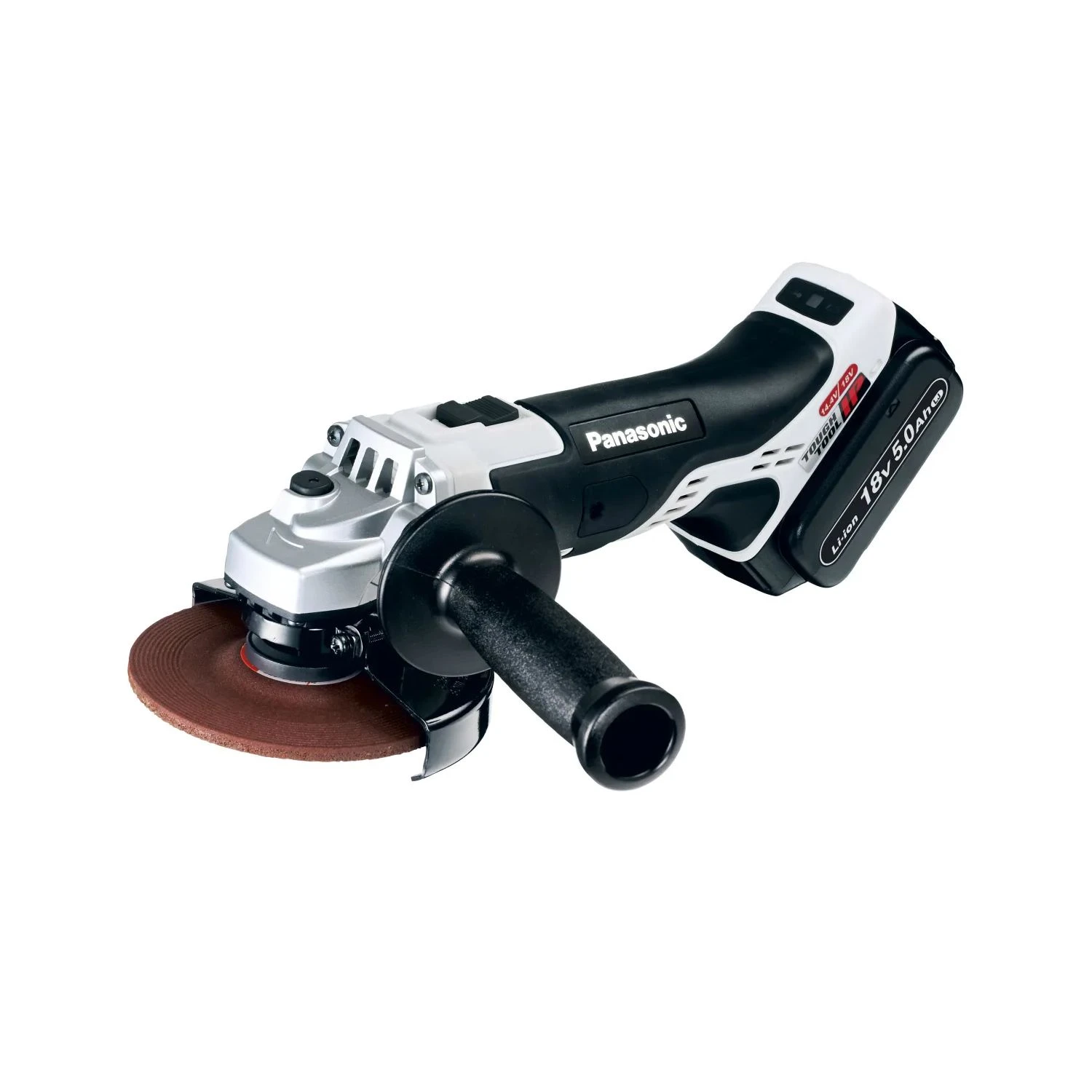 Panasonic PAN46A2LJ 18V 125mm Cordless Angle Grinder With 2 X 5.0Ah Batteries, Charger & Case 2 Panasonic PAN46A2LJ 18V 125mm Cordless Angle Grinder With 2 X 5.0Ah Batteries, Charger & Case - Image 2