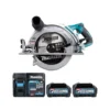 Makita RS002GD202 40Vmax XGT 260mm Cordless Brushless Circular Saw With 2 X 2.5Ah Batteries & Charger