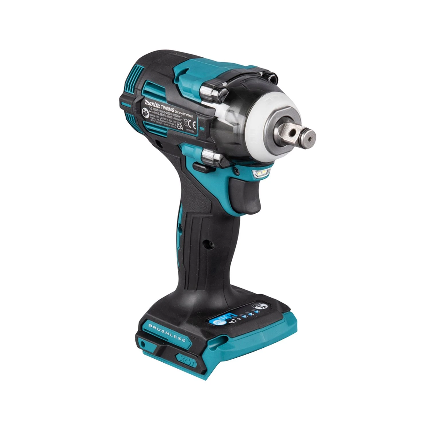 Makita TW004GD201 40V XGT Cordless 4-Speed Brushless Impact Wrench With 2 X 2.5Ah Batteries, Charger & Case 5 Makita TW004GD201 40V XGT Cordless 4-Speed Brushless Impact Wrench With 2 X 2.5Ah Batteries, Charger & Case - Image 5