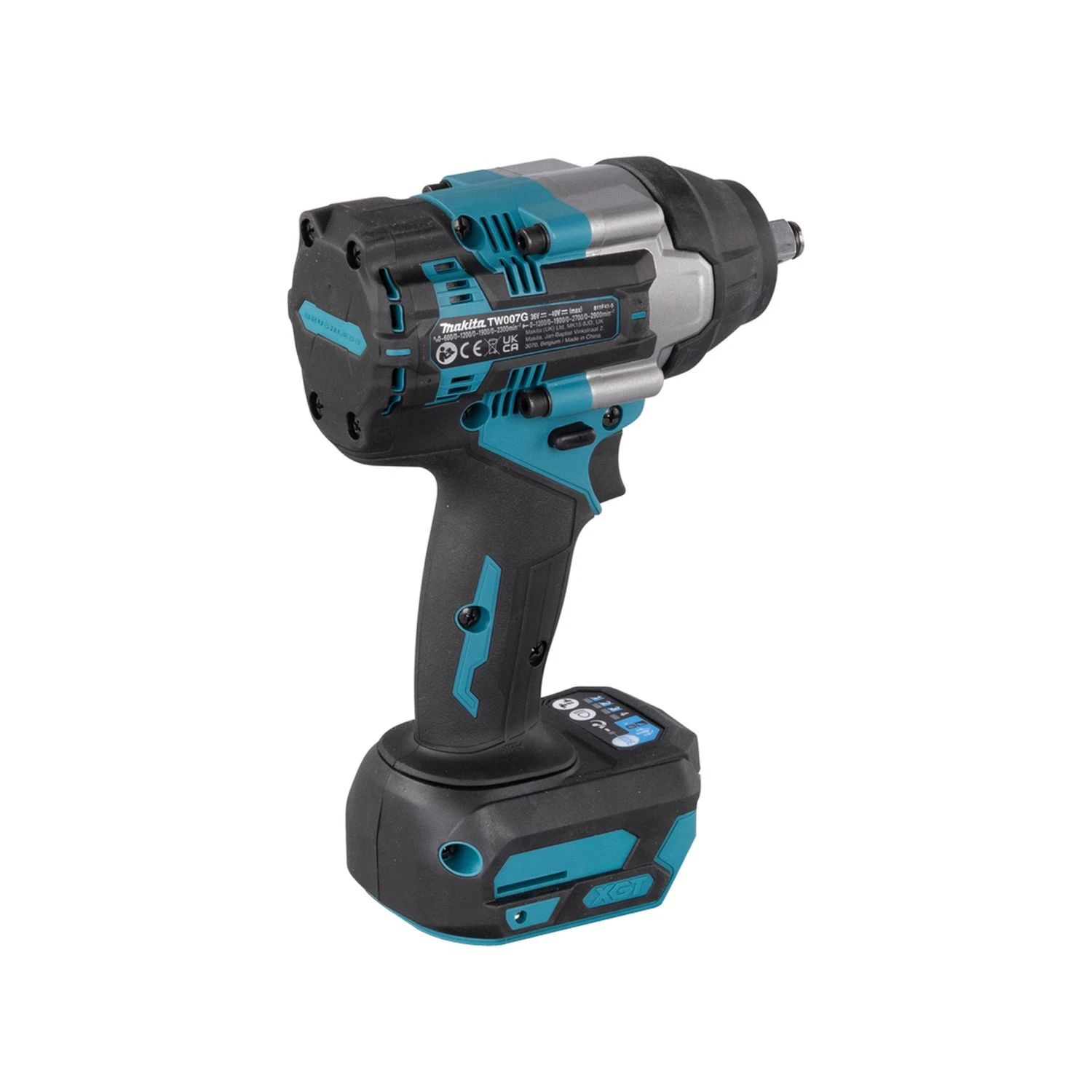 Makita TW007GD201 40Vmax XGT Cordless Brushless 1/2" Impact Wrench With 2 X 2.5Ah Batteries, Charger & Case 7 Makita TW007GD201 40Vmax XGT Cordless Brushless 1/2" Impact Wrench With 2 X 2.5Ah Batteries, Charger & Case - Image 7