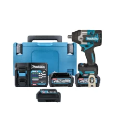 Makita TW008GD202 40Vmax XGT Cordless Brushless 1/2" Impact Wrench With 2 X 2.5Ah Batteries, Charger & Case